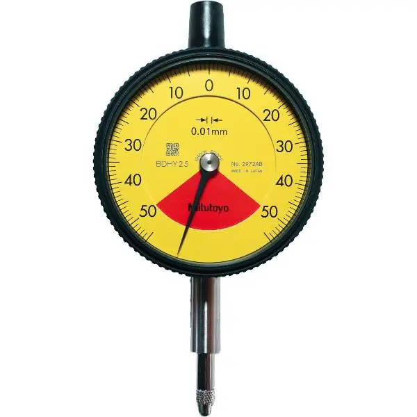 Must-Have MITUTOYO úchylkoměr 2972 AB DIN 878, rozsah měření 1 mm, čtení 0,01 mm