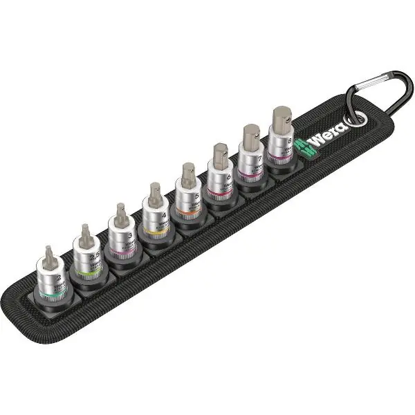 WERA Zyklop bitů-sada 1/4" Belt A 2 HF 8-dílná Víkendová Akce