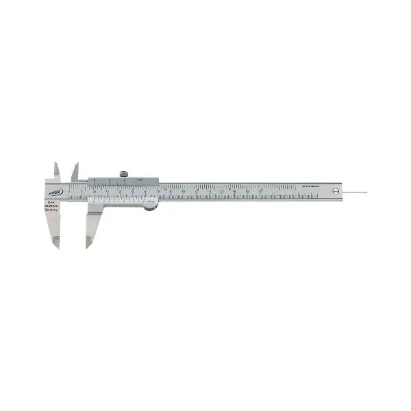 HELIOS PREISSER přesné měřidlo s aretačním šroubem DIN862 hloubka m. kolo 150mm Časově Omezené