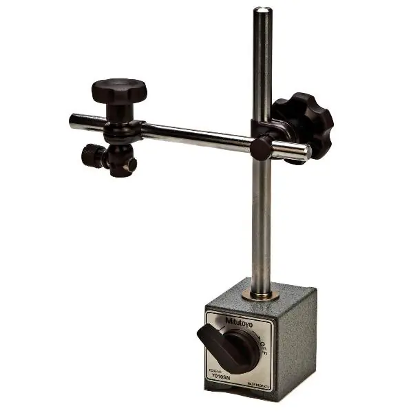 MITUTOYO Měřicí stojan magnetický bez jemn. nast. pro úchylkoměry s 8mm hřídelí Vysoce Kvalitní