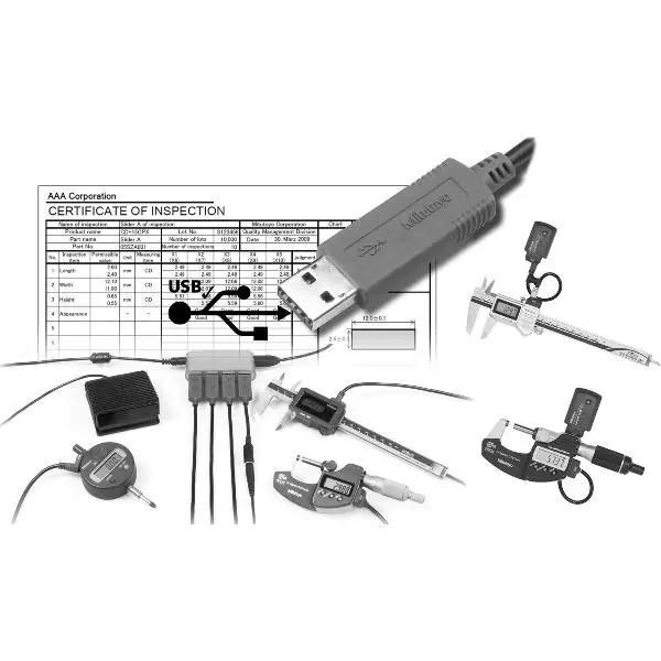 MITUTOYO Software USB-ITPAK 06AFM386 pro sběr dat s programem Excel Zlevněný