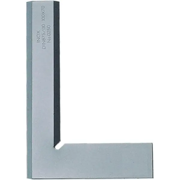 Značkový Přesný úhelník DIN875-00/00 Inox 50 x 40 mm