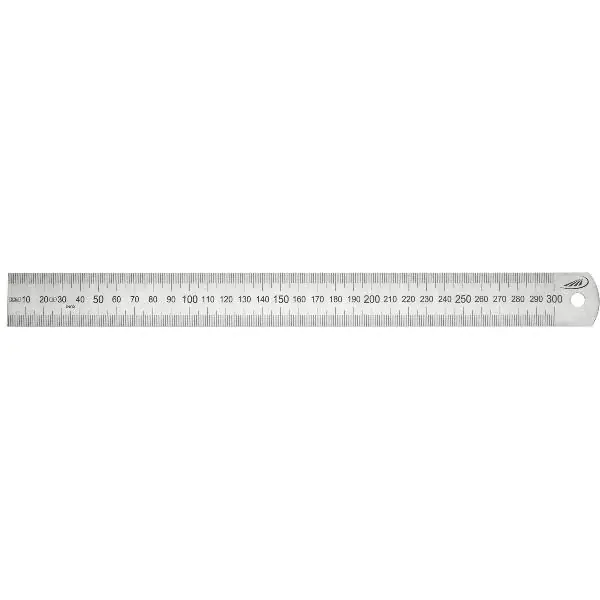 Výprodej HELIOS PREISSER ocelové měřítko ohebné, 300 × 15 × 0,5 mm, Inox přesnost II