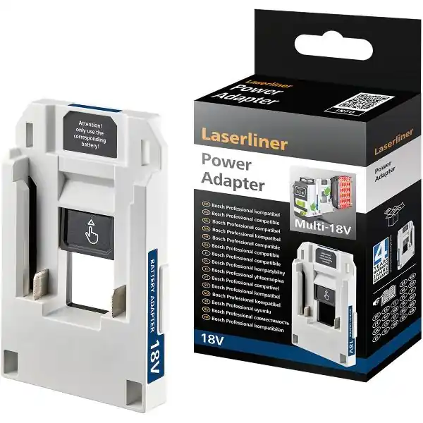 Odeslání Ihned LASERLINER PowerAdapter pro Bosch 18V Professional aku systém