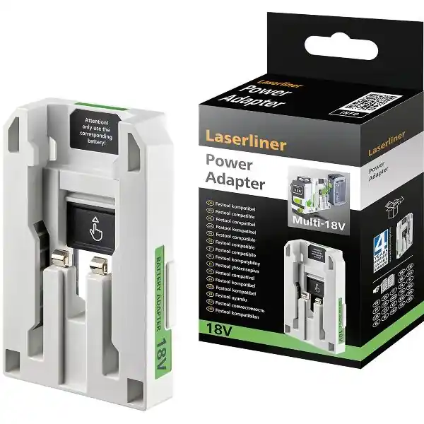 Dokud Zásoby Vydrží LASERLINER PowerAdapter pro Festool 18V aku systém