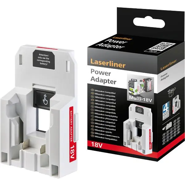 LASERLINER PowerAdapter pro Milwaukee 18V aku systém Nejlepší Cena