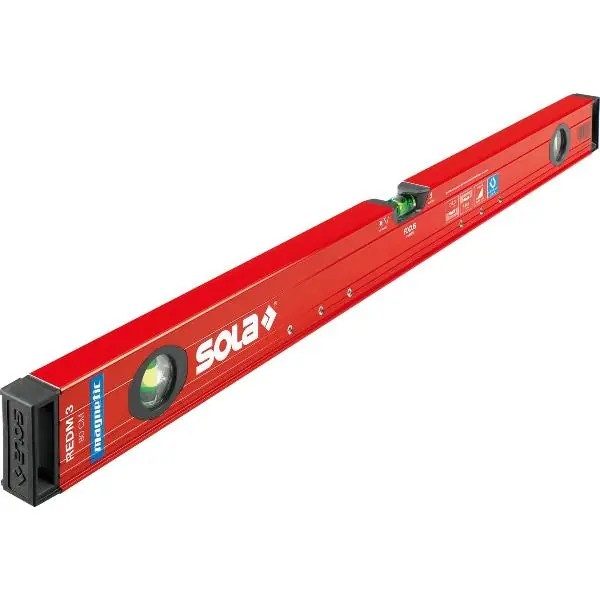 Sezónní Sleva SOLA hlínik.magnetická vodováha Big RedM 3 d. 600 mm