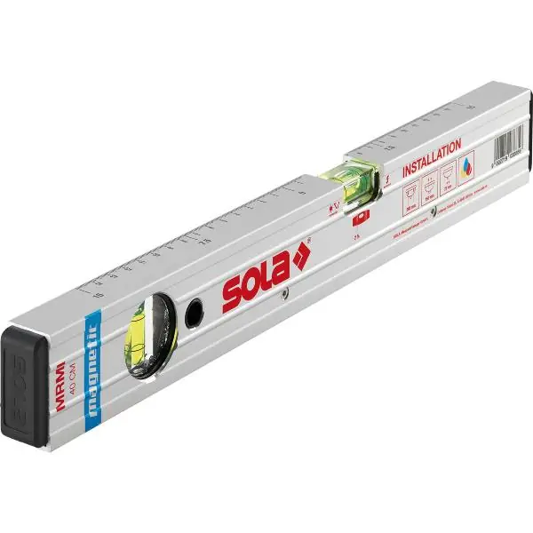 Vysoce Kvalitní SOLA instalační vodováha MRMI 400 mm