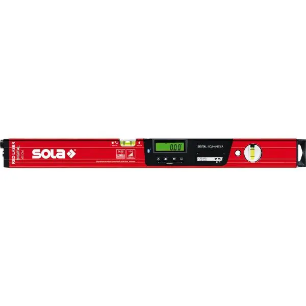 SOLA elektronická sklonová vodováha červená 60 digitální d. 600 mm Dokud Zásoby Vydrží