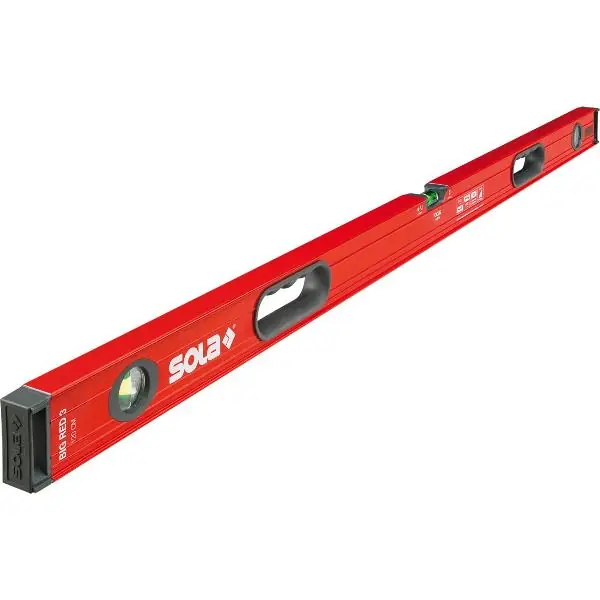 Oblíbený SOLA vodováha Big Red 3 d. 2400 mm s 2 úchopy