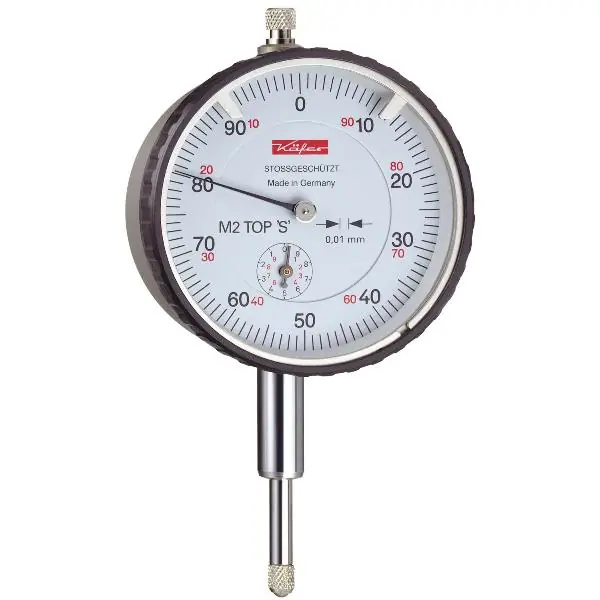 Cenový Hit MITUTOYO pákové měřidlo M2TopS Rozsah měření 10 mm Čtení 0,01 mm