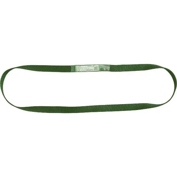 Akční Cena KRATOS Popruh 30kN zelený šířka 20 mm délka 60 cm EN 566