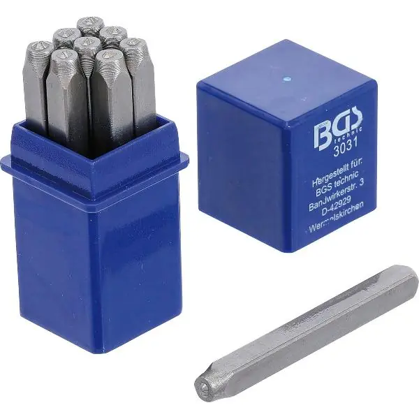 BGS číselná raznice sada Standard 2 mm Sleva