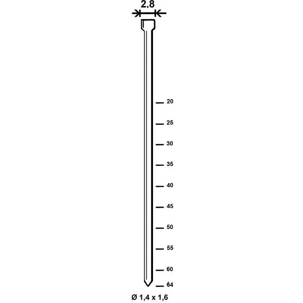 Kup Teď ALSAFIX hřeb se závěrnou hlavou N 25 mm z ocelového drátu pozinkováno (4000 ks)