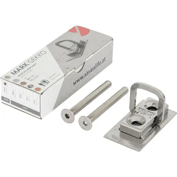 Sleva MARK kotevní bod Gekko Vario EN795 95x50x14 mm upevnění do betonu