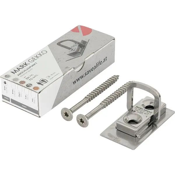MARK kotevní bod Gekko Vario EN795 95x50x14 mm upevnění do dřeva Autentický