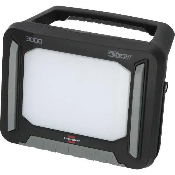 BRENNENSTUHL LED aku staveb. reflektor multibaterie 27 Watt 3150 Lumen IP 65 Aktuální