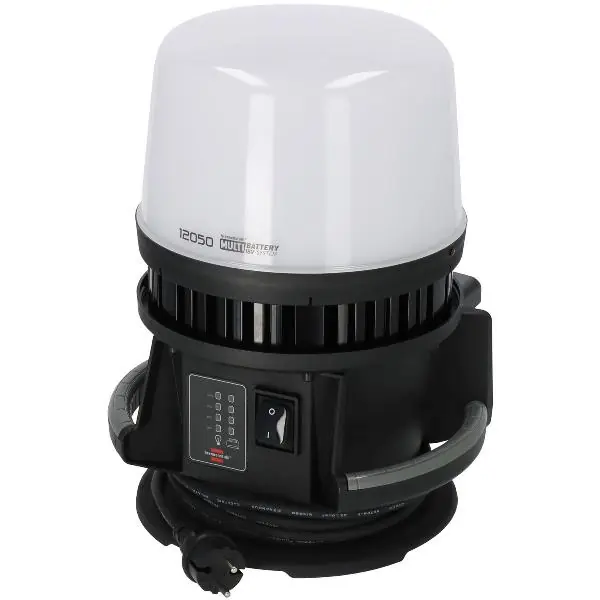 BRENNENSTUHL LED aku-hybrid-reflektor 360° multi baterie 100 Watt 12000 lumenů Oblíbený
