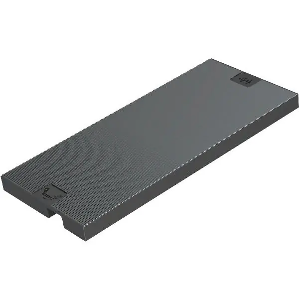 ROTO zasklívací podložka GL-IB 100 x 50 x 6 z černého plastu Oblíbený