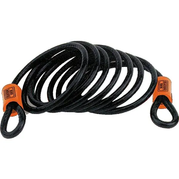 Vrácení Zdarma BURG-WÄCHTER Bezpečnostní kabel/spirálový kabel s očky 750, délka 2,5 metru