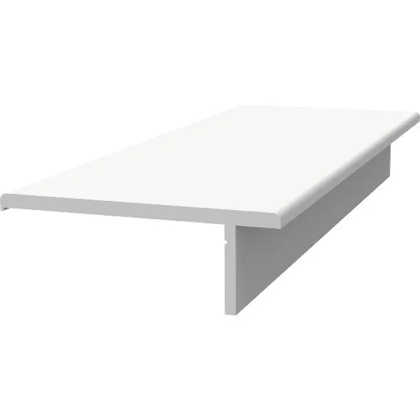 Profil pomocného rámu 60 mm, PVC bílý, 6000 mm Přímo Od Výrobce