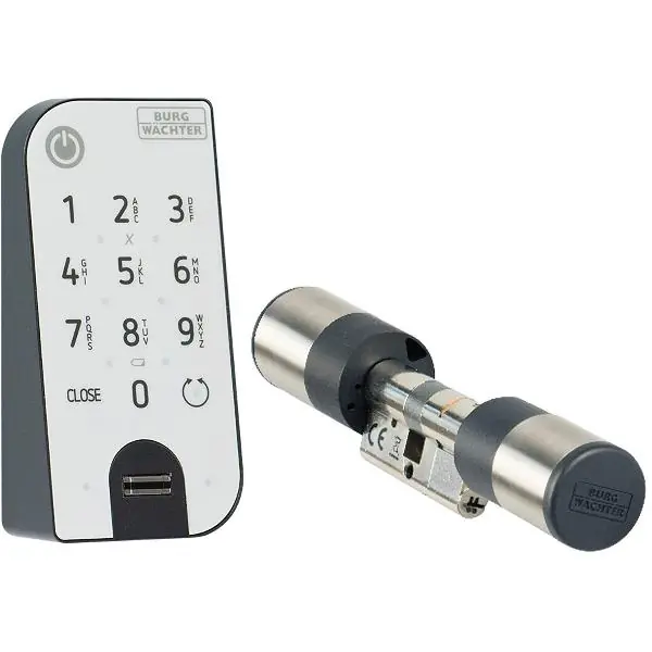 Elektronický dveřní zámek BURG-WÄCHTER secuENTRY easy 7602 TISK PRSTŮ Top Prodej