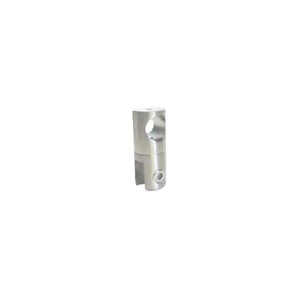 Držák na sklo otevřený pro stabilizační tyč SBA, 53x22mm, mosaz chrom lesk Nakupujte Hned