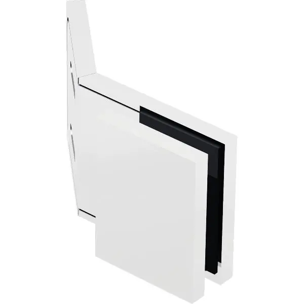 Rychlé Dodání DORMA-Sklo úhlová spojka 135° sklo-stěna MORANO S1,S1XL/TANORA S1,S2, chromovaná
