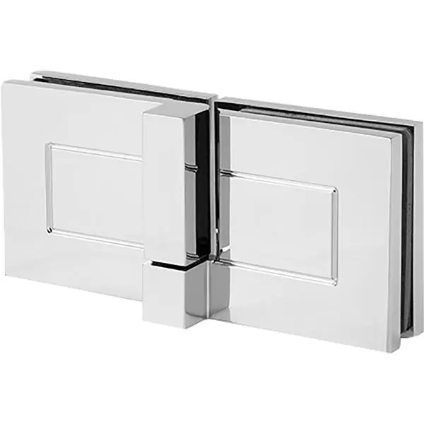 Nová Kolekce DORMA-Sklo sprch. dveře pant TANORA S2 180° sklo-sklo, levý, lesklá chrom mosaz