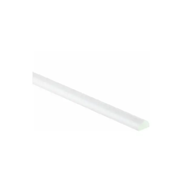 DORMA-Skleněný profil proti rozstřiku 5 x 10 mm, délka 2000 mm, akrylát, čirý Horká Nabídka