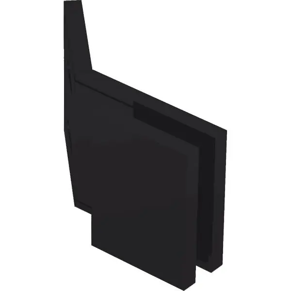 DORMA-Glas úhlová spojka 135° sklo-stěna MORANO S1,S1XL/TANORA S1,S2, čer Cenový Hit