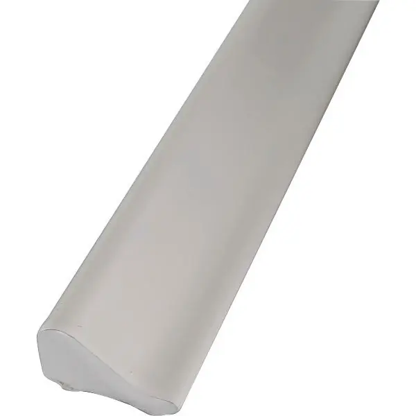 Akční Cena Ochrana proti stříkající vodě 15 x 9 x 2000 mm, hliník stříbrný lesklý
