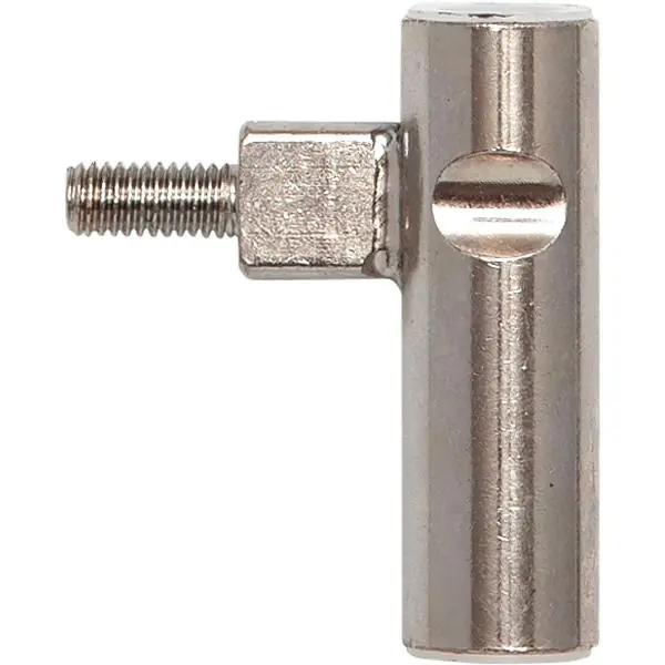Dv.závěs rám.díl INCANTO 3dílný,zalomený,pravý,výška záv. 48,5mm,ocel ponikl. Tovární Cena