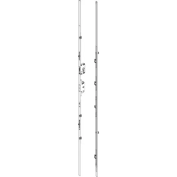 MACO SKB-Z sada převodovek PZ zamyk. 2iS, DM 40, vel.7, FFH 2101-2300mm (455579) Cenová Bomba