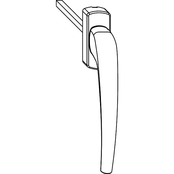 Tovární Cena MACO SKB-Z klika vnitřní, čtyřhran 8x40 mm, hliník bronz elox (455773)