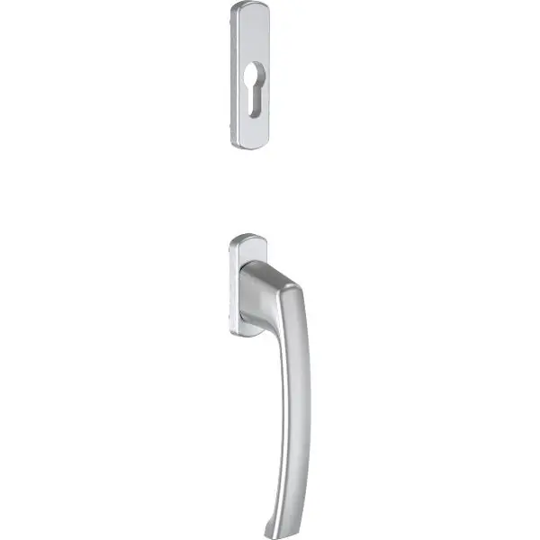 MACO SKB-S/SE/PAS vnější klika PZ, TL 74-90mm, hlíník champagne elox (213337) Nízká Cena