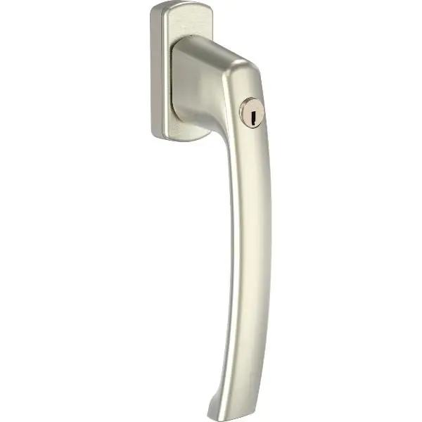 MACO SKB-S/SE/PAS zamykatelná klika bez čtyřhranu, hliník champagne elox (59051) Značkový