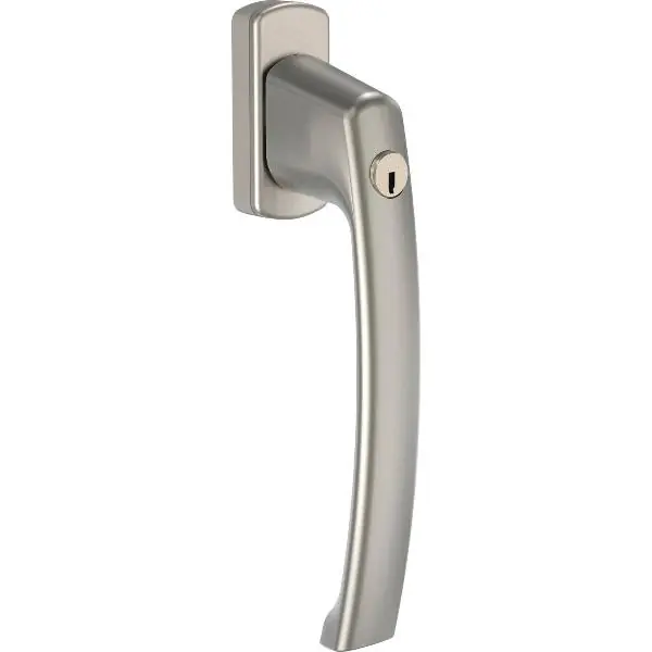 MACO SKB-S/SE/PAS zamykatelná klika bez čtyřhranu, hliník titan elox (59050) Top Prodej