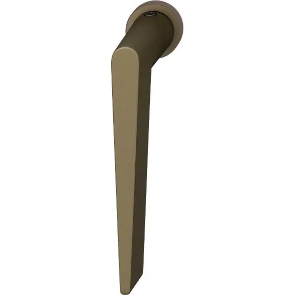 FSB okenní klika 34 1005 minimalistická, hliník, střední bronz Akce