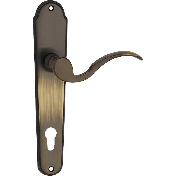 MARCHESI Sada klik Löffelform/Posthorn, na štítek PZ 88, patinovaná Cenově Výhodný