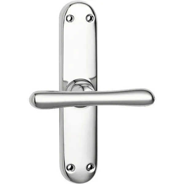 Must-Have GRUNDMANN okenní klika ELEGANT 520 - rovný tvar, 7x35, hliník leštěný