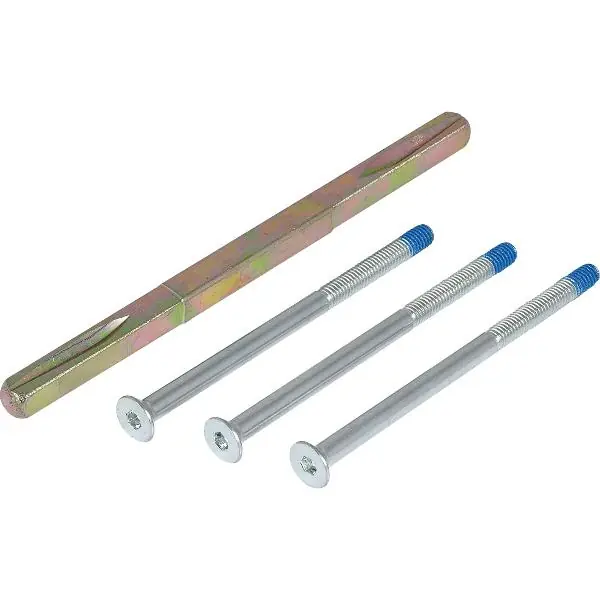 Upevňovací set čtyřhran+šrouby pro bezp.kování kl-kl ALT-WIEN, tl. křídla -106mm Cenově Výhodný