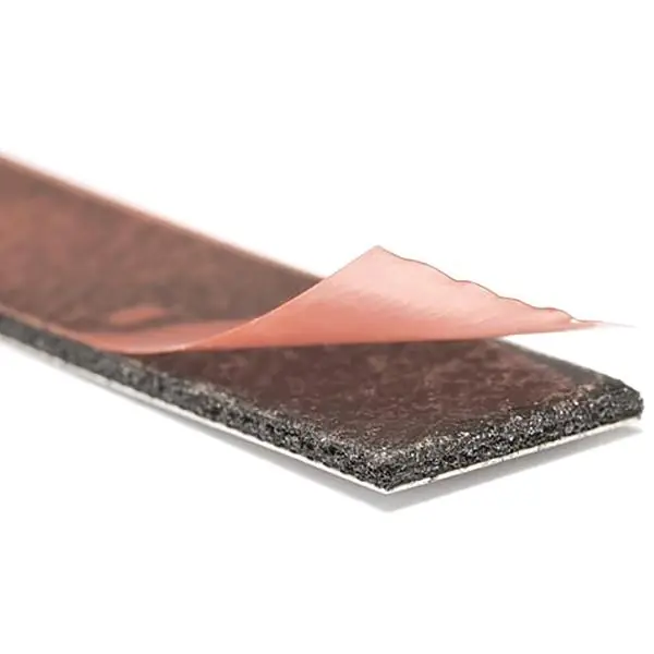 Dveřní protipožární páska PLPSK EI2 30 samolepicí, 2150 x 19 x 1,8 mm, černá Přímo Od Výrobce
