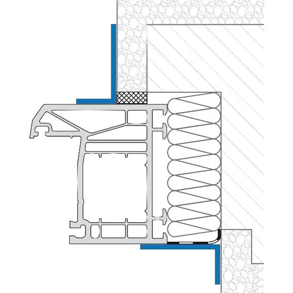 Úhlový profil 60 x 40mm PVC pro spojovací a rohový spoj, bílý Originální