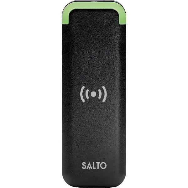 Koupit Online Nástěnná čtečka Salto Mifare XS4 2.0, 100 × 34,5 × 14 mm, plast, černá