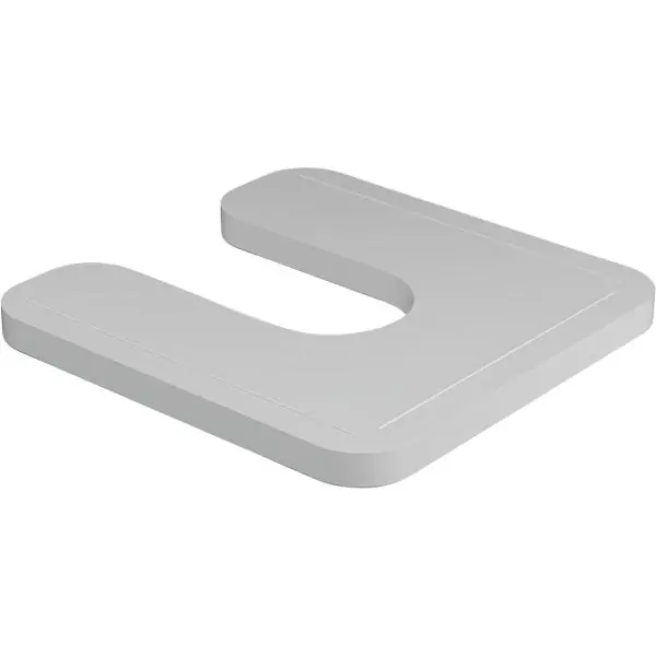 Montážní podložka s drážkou 70 x 70 x 9 mm plast Akce