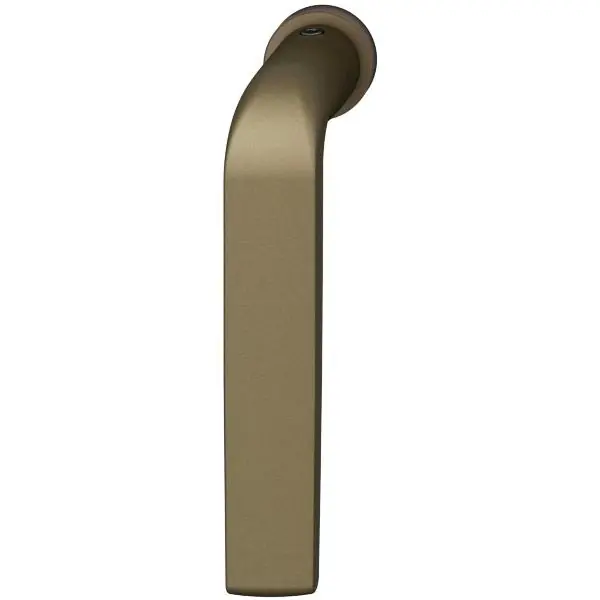 Víkendová Akce FSB okenní klika 34 1267 minimalistická, hliník, střední bronz