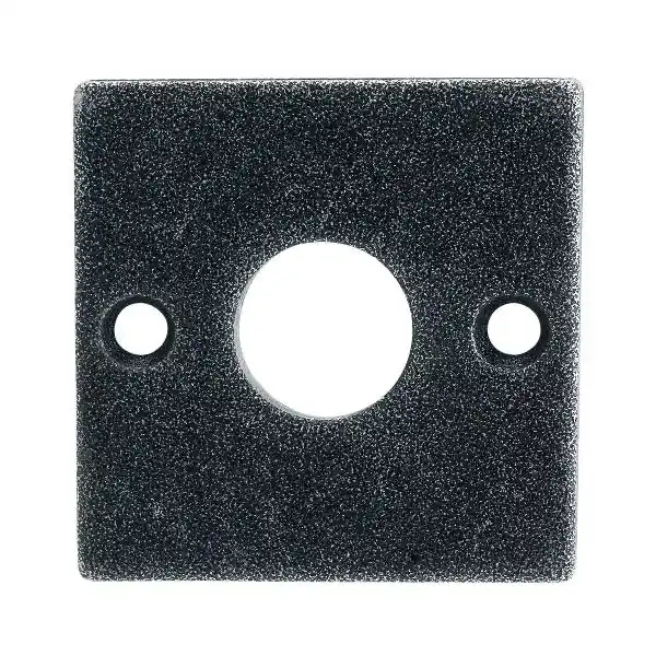 HALCÖ rozeta HALL & SÖLL - WC, 52 x 52 mm, pozink černý pasivovaný Ověřený