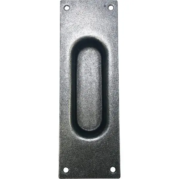 Nejlepší Volba Mušle pro posuvné dveře 40x120mm rovná, pozink černě pasivovaný
