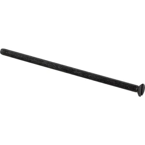 Šroub se zápustnou hlavou M6 x 140 mm, pozinkované železo, černě pasivováno Akční Nabídka